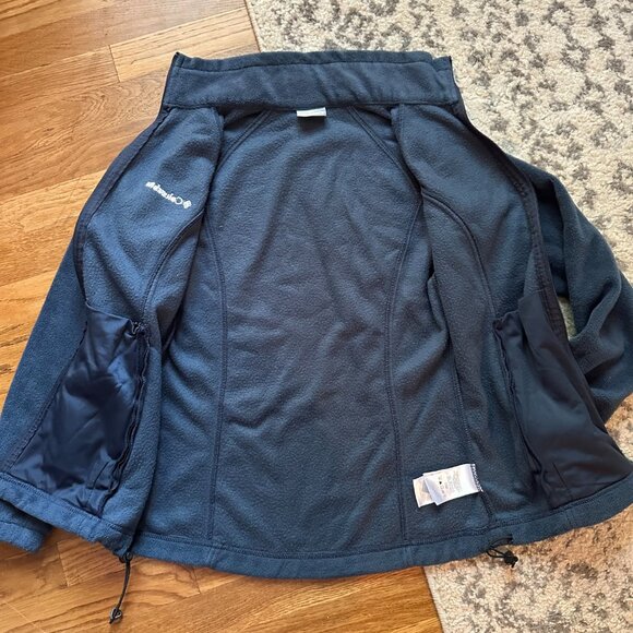 COLUMBIA Women's Benton Springs Full Zip Jacket S denim blue - Picture 3 of 10
